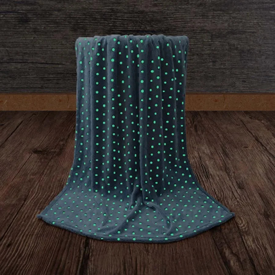 Cozy Glow: Soft Glow-in-the-Dark Blanket for Ultimate Comfort
