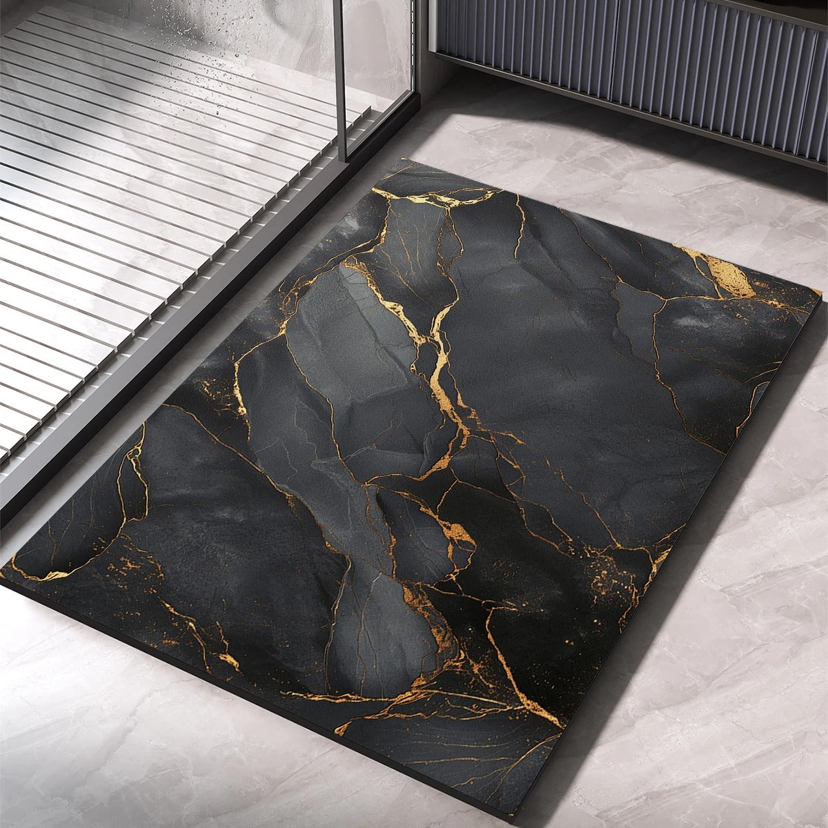 Luxury bath mat
