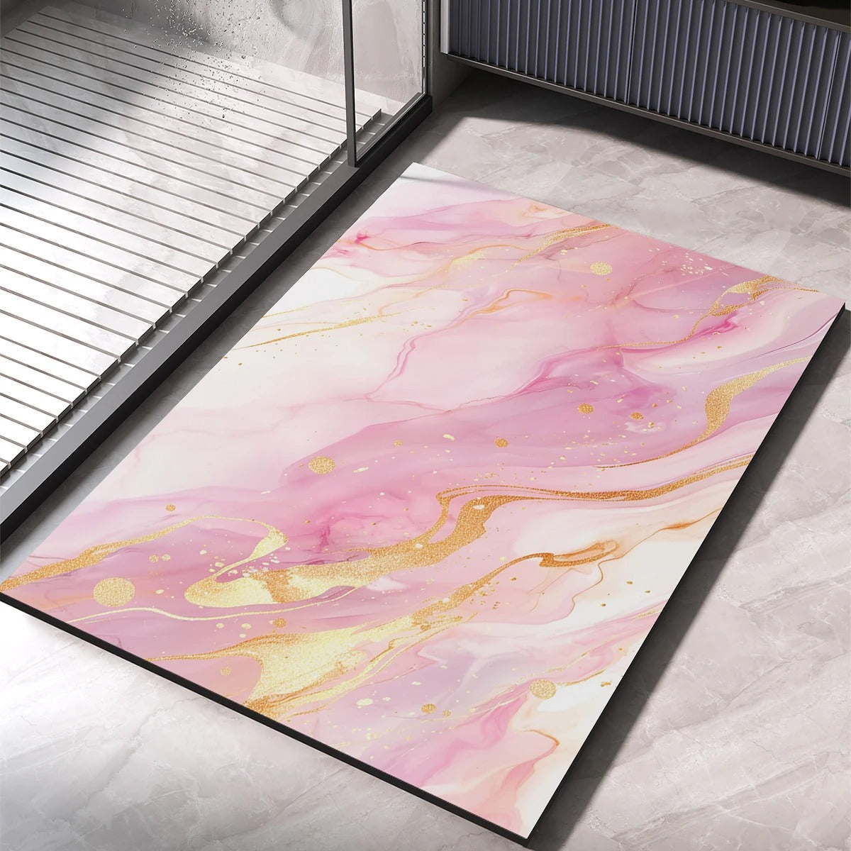 Luxury bath mat