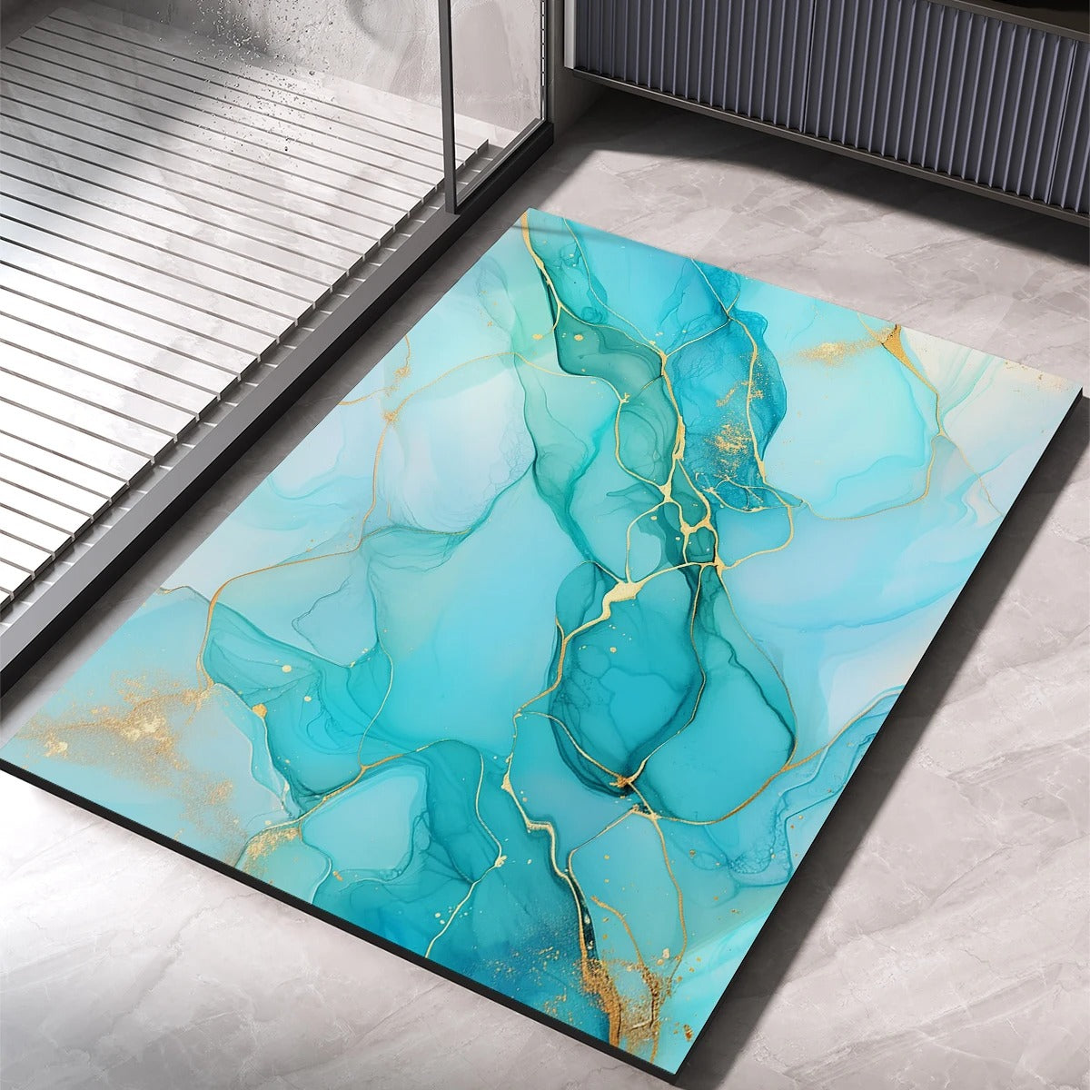 Luxury bath mat