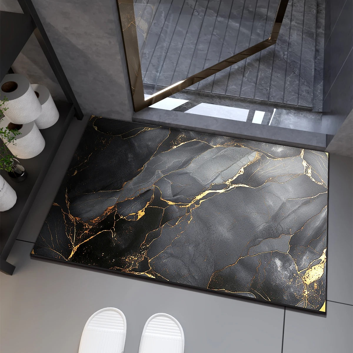 Luxury bath mat