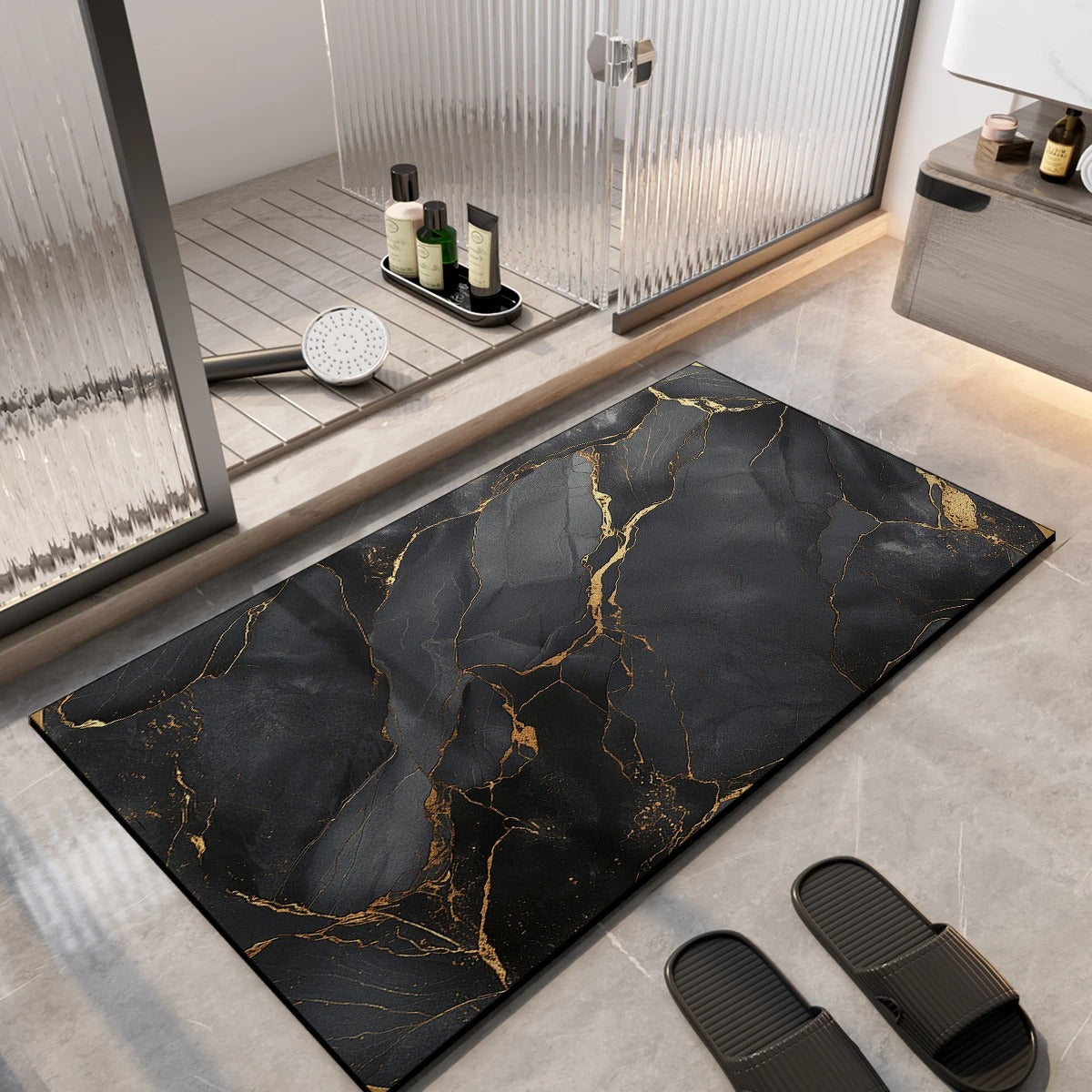Luxury bath mat