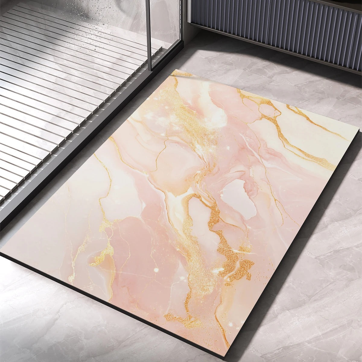 Luxury bath mat