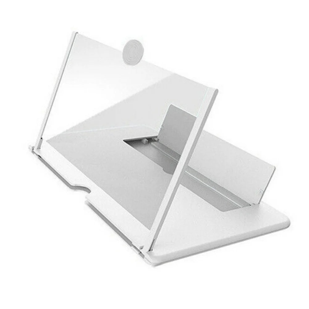3D Screen Amplifier HD Mobile Phone Magnifier 10 & 12 Inch Smartphone Holder & Stand