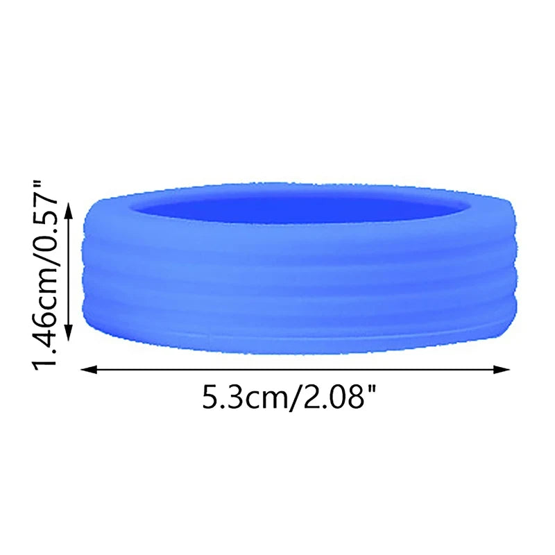 4PCS Silicone Luggage Wheel Protectors – Noise-Reducing Travel Accessories