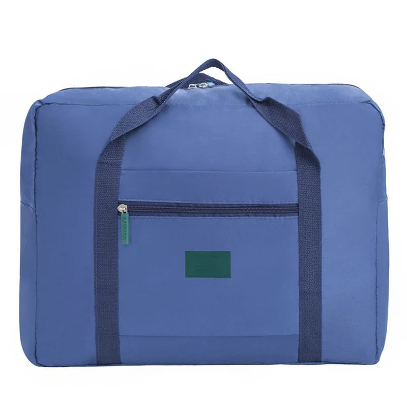Folded travel bag