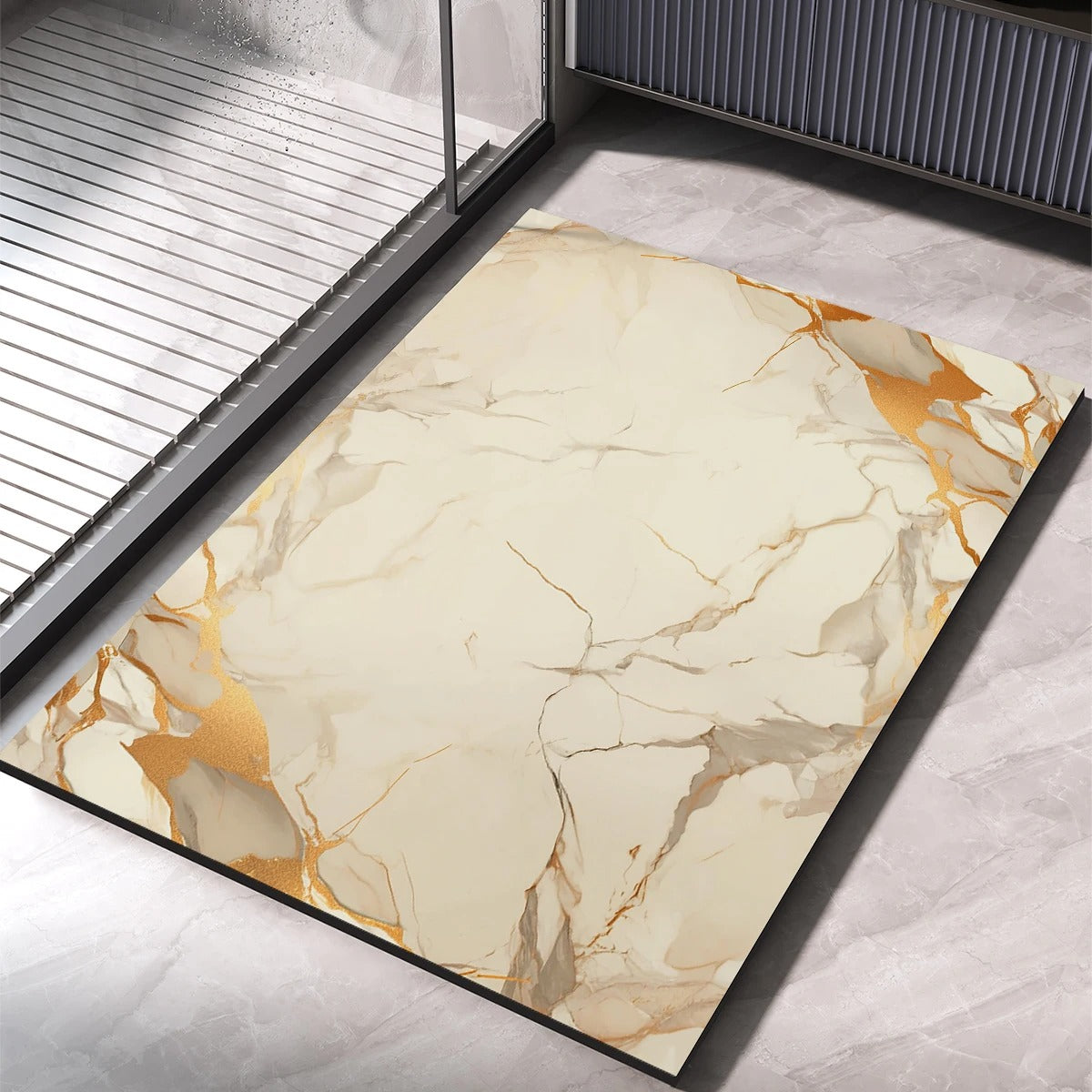 Luxury bath mat