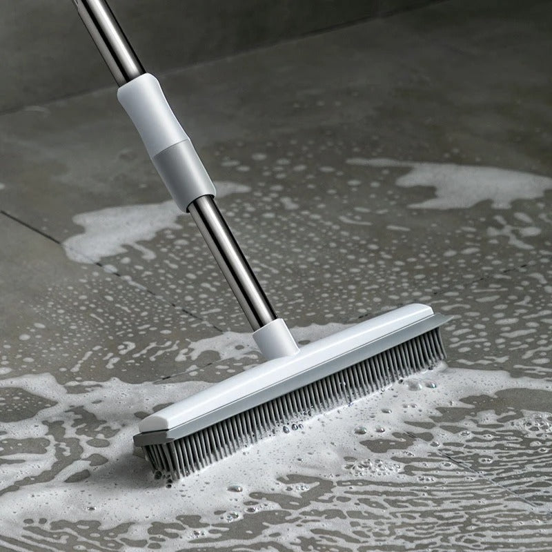Fur removal broom