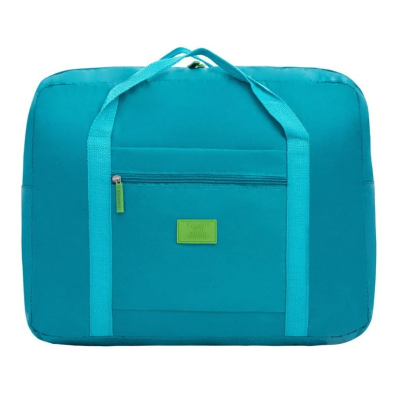 Folded travel bag